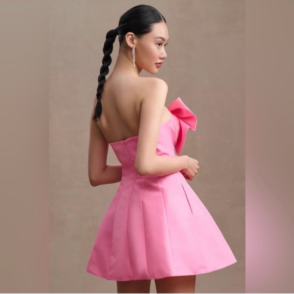 Mac Duggal Pink Mini Dress - Picture 3 of 6